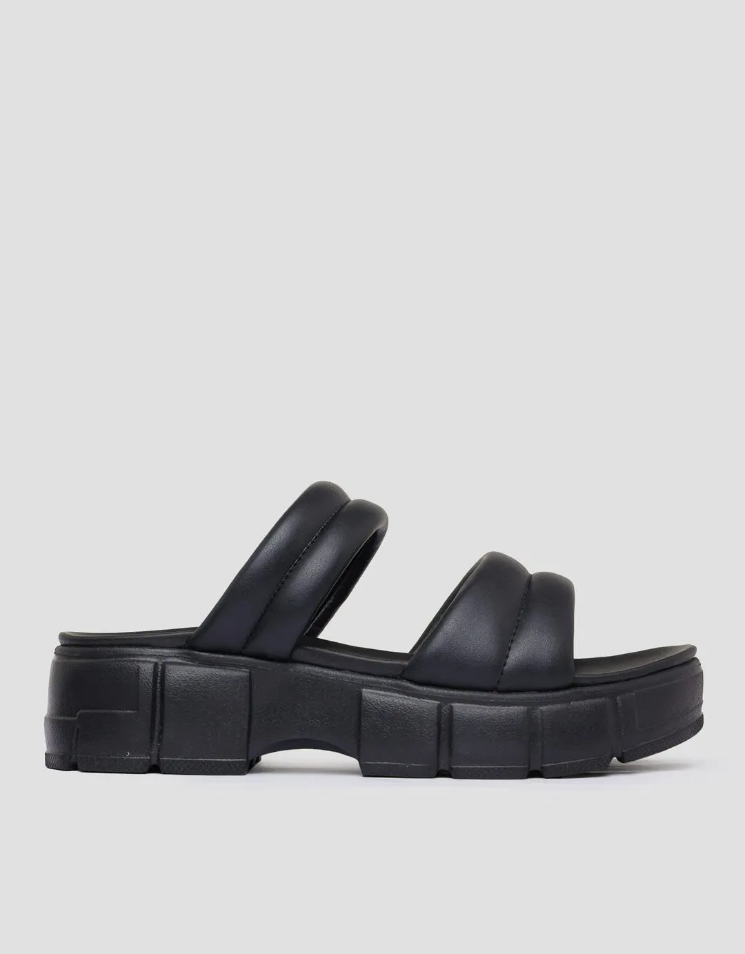 Nevada Big Buckle Sandal Slipper Wanita