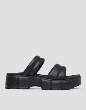 Nevada Big Buckle Sandal Slipper Wanita