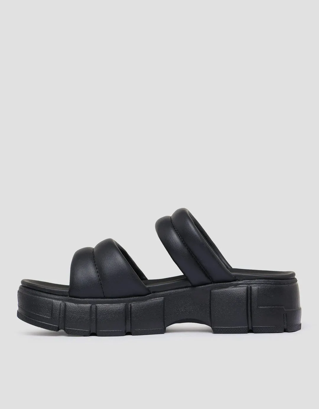 Nevada Big Buckle Sandal Slipper Wanita