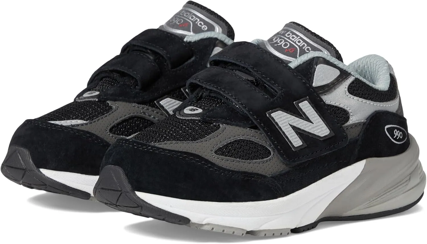New Balance Unisex-Baby 990 V6 Hook and Loop Sneaker