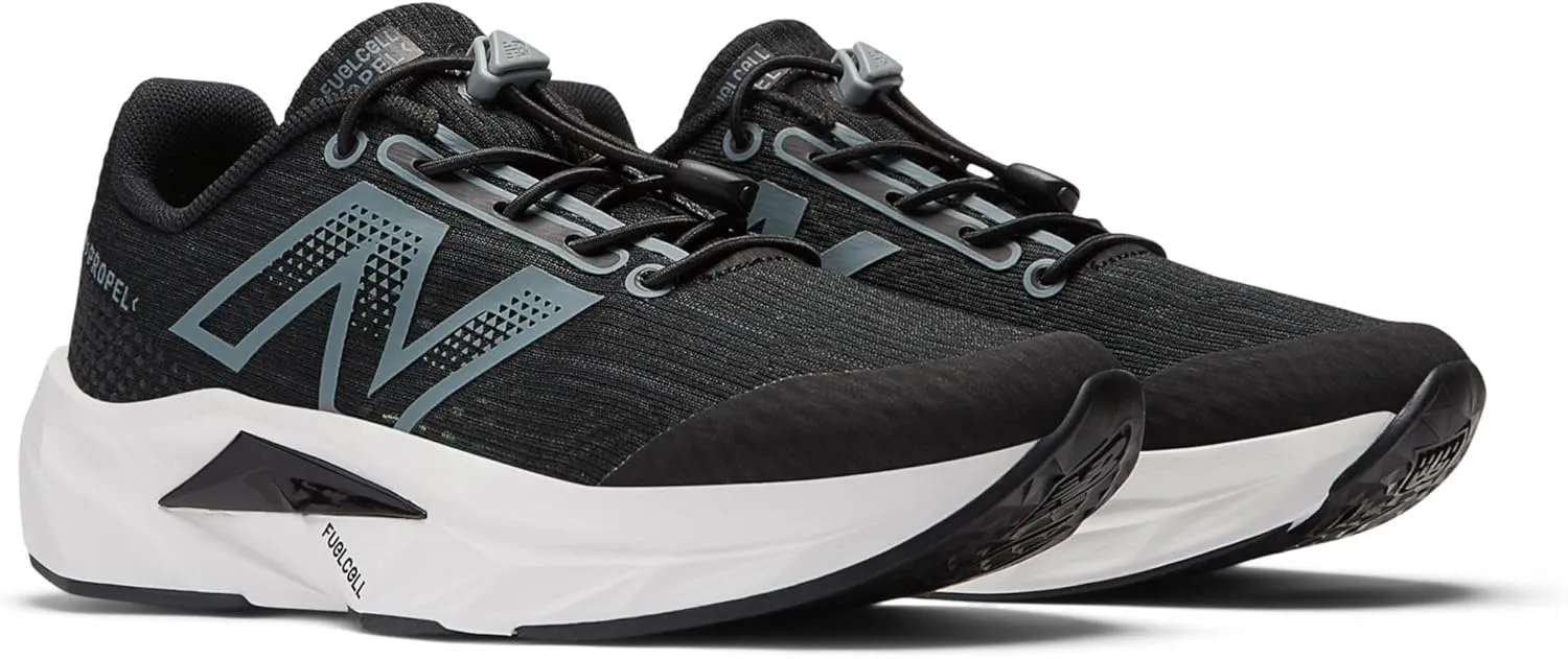 New Balance Unisex-Child FuelCell Propel V5 Bungee Running Shoe