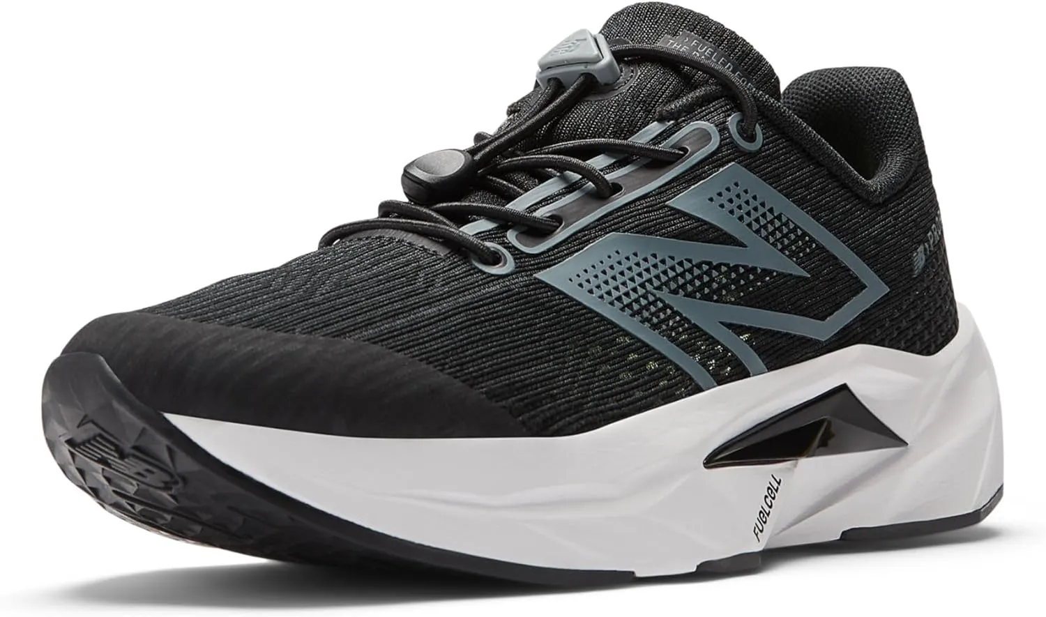 New Balance Unisex-Child FuelCell Propel V5 Bungee Running Shoe