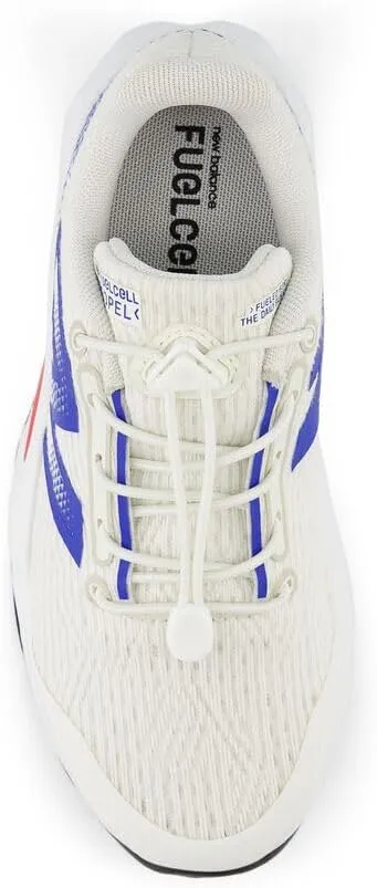 New Balance Unisex-Child FuelCell Propel V5 Bungee Running Shoe
