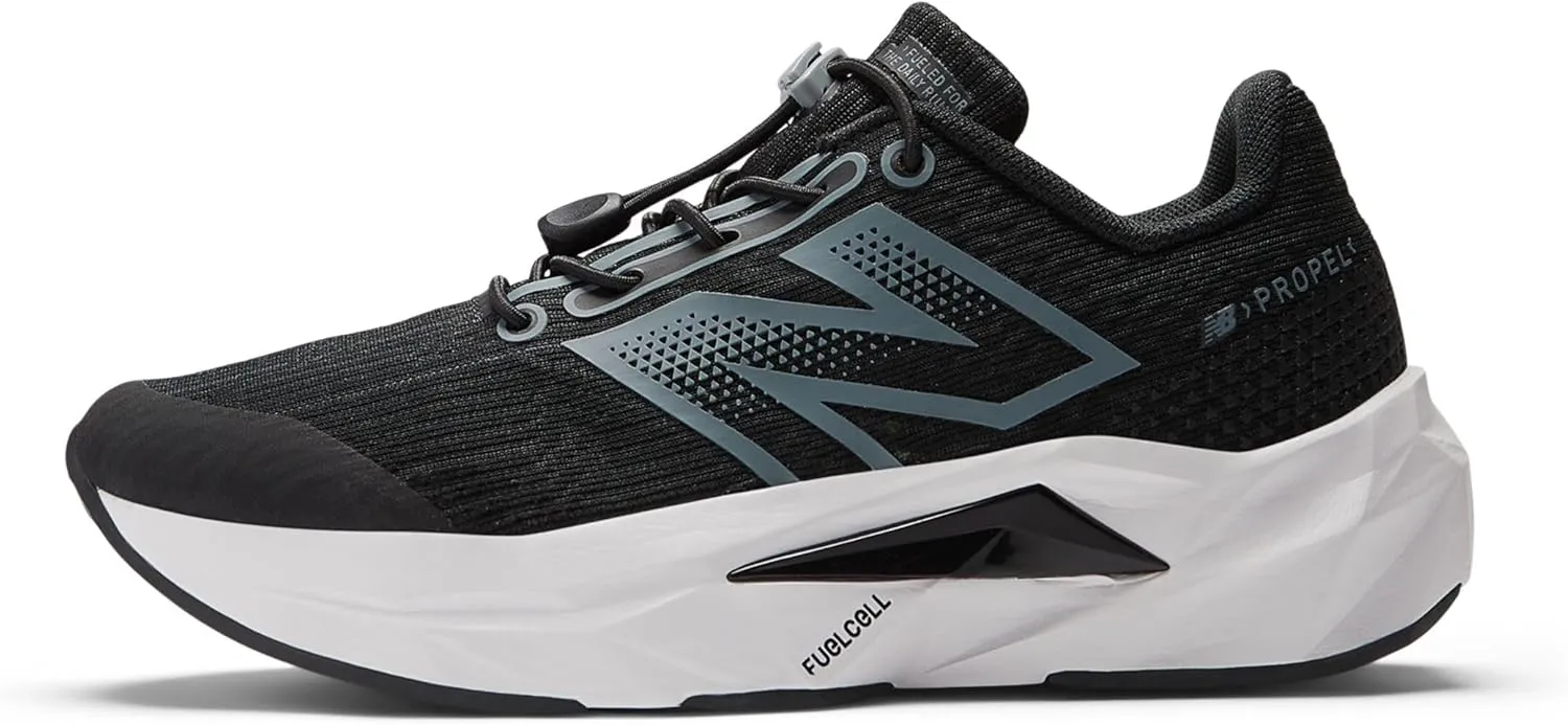 New Balance Unisex-Child FuelCell Propel V5 Bungee Running Shoe
