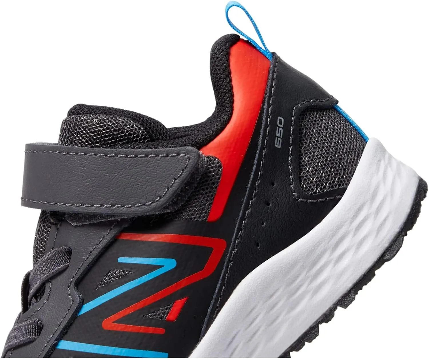 New Balance Unisex-Child Kids Fresh Foam 650 V1 Bungee Lace with Top Strap Running Shoe