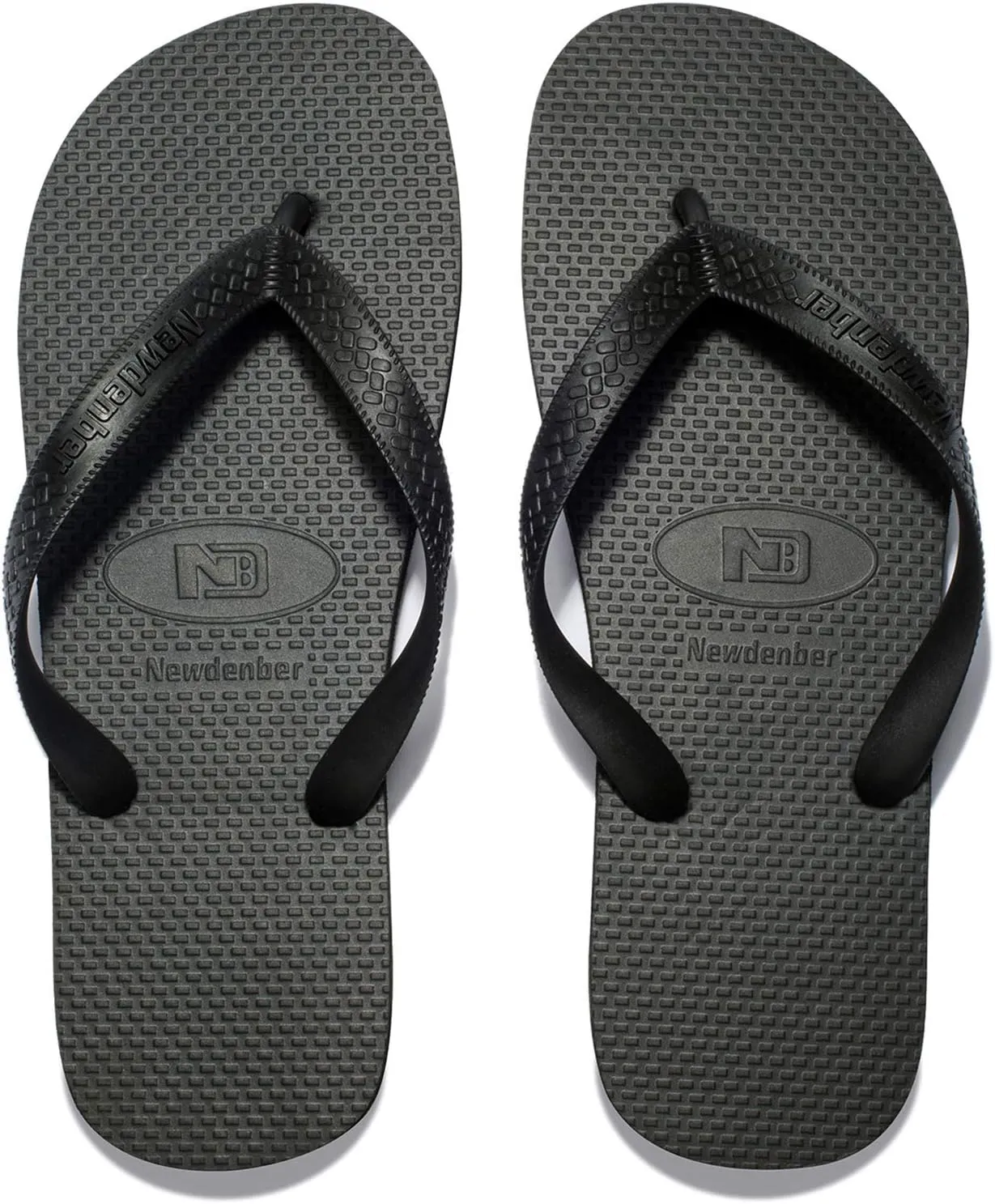 NewDenBer Men's Women's Classical Comfortable EVA Rubber Sandal Flip Flops
