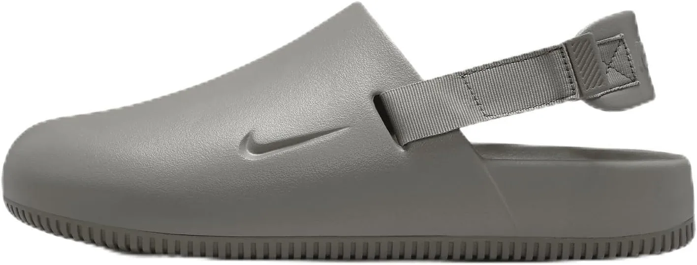 Nike Calm Men's Mules (FD5130-004, Flat Pewter/Flat Pewter) Size 13