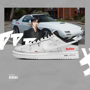 NIKE DUNK CUSTOM PAINT INITIAL D RYOSUKE