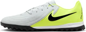 Nike Phantom GX 2 Academy TF Low-Top Soccer Shoes (FJ2577-003, Metallic Silver/Volt/Black)