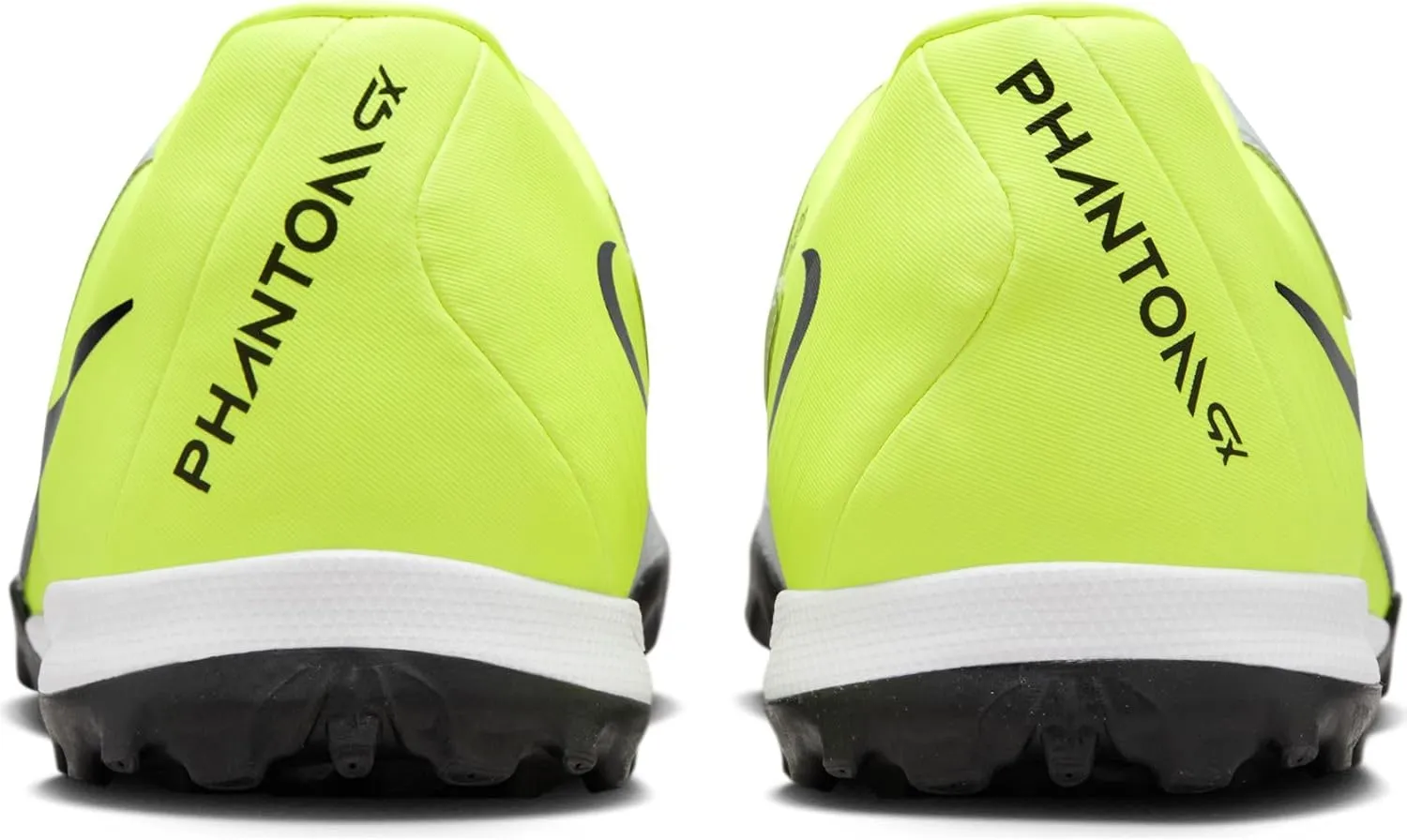 Nike Phantom GX 2 Academy TF Low-Top Soccer Shoes (FJ2577-003, Metallic Silver/Volt/Black)