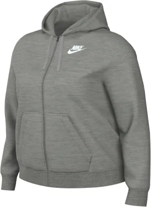 Nike Plus Size Sportswear Club Fleece Women's Full-Zip Hoodie