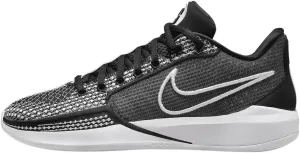 Nike Sabrina 1 (Team) Basketball Shoes (FQ3391-002, Black/Black/White) Size 6