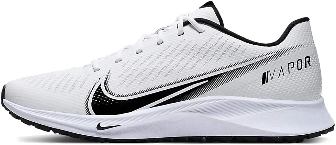 Nike Vapor Edge Turf Men's Football Shoe Mens (Black/White, Numeric_12)
