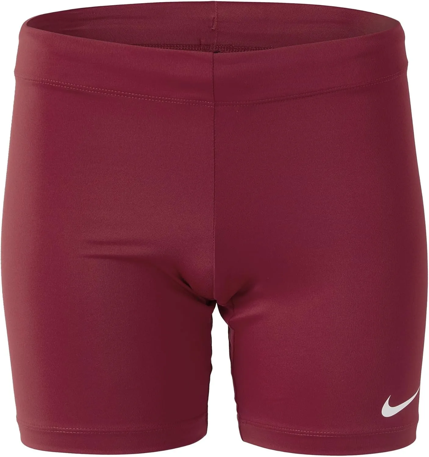 Nike Womens Half Tight Compression Running Short (Large, Cardinal)