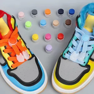 No Tie Locking Shoe Laces - Easy Fit Elastic Lace System