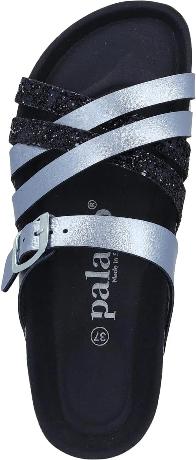 Novati Women's Mules - Elegant Sandals Made in Spain - Comfortable Slippers with Cork Footbed - Fashionable Summer Shoes