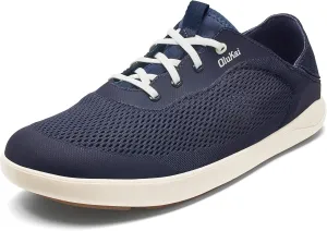 OLUKAI Moku Pae Men's Boat Shoes, Water Resistant & Breathable Mesh, Easy Slip On Design, Quick-Drying & Enhanced Traction