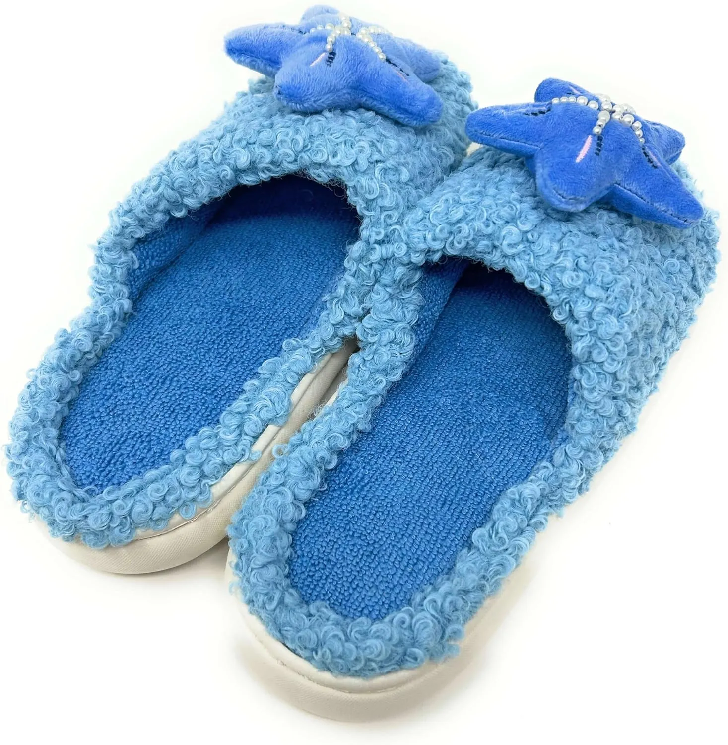 ooohyeah Women’s Fuzzy Funny Animal Slides, Cute Non-Slip House Slippers for Women