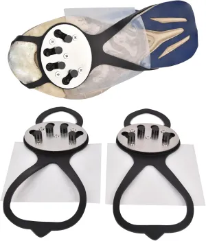 Outdoor Flint Skateboarding Bicycle Foot Brake Sparks Grinding Ground Motorcycle Sole Shoe Cover Skateboard Flint Set