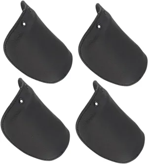 Outdoor/indoor Safety Shoes Covers 2 Pairs Shoes Insulation Anti-smash Easy Install Cowhide Material