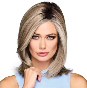 OWN THE ROOM Long Layered Mid-Length Wig, Easy to Care For Designer Series by Hairuwear, Average Cap Size, GF19-23SS Biscuit