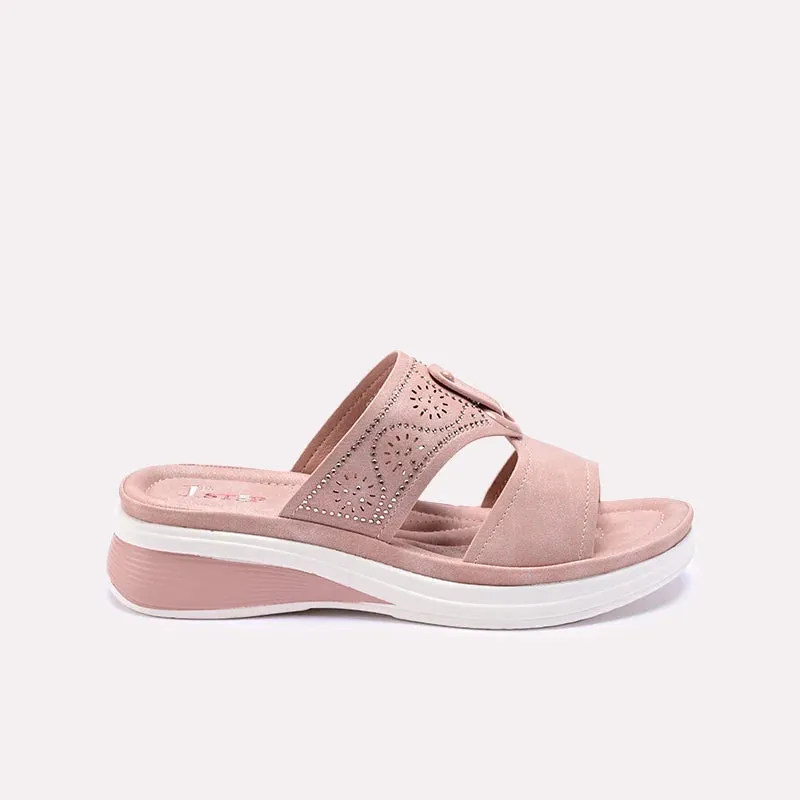 Pink Comfy Casual Slippers 0412260