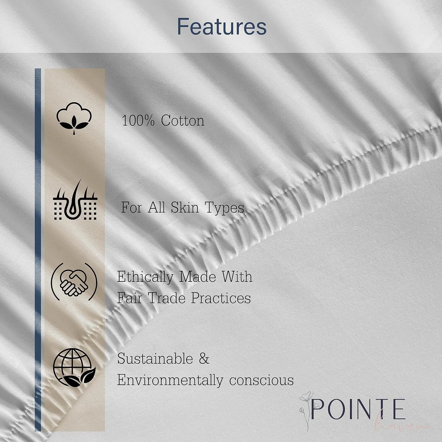Pointehaven 180 GSM Luxury 100% Soft Cotton Printed Flannel Sheet Set, Twin, Farmhouse Plaid - Warm & Cozy - Pre-Shrunk -Deep Pockets - Elastic All Around-Comfy Double Brushed -