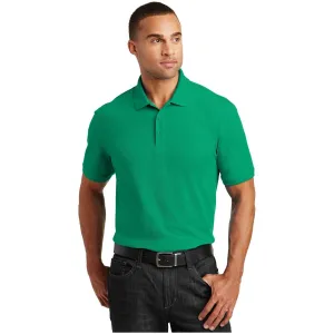 Port Authority ®  Core Classic Pique Polo. K100 - Bright Kelly Green - Port Authority K100