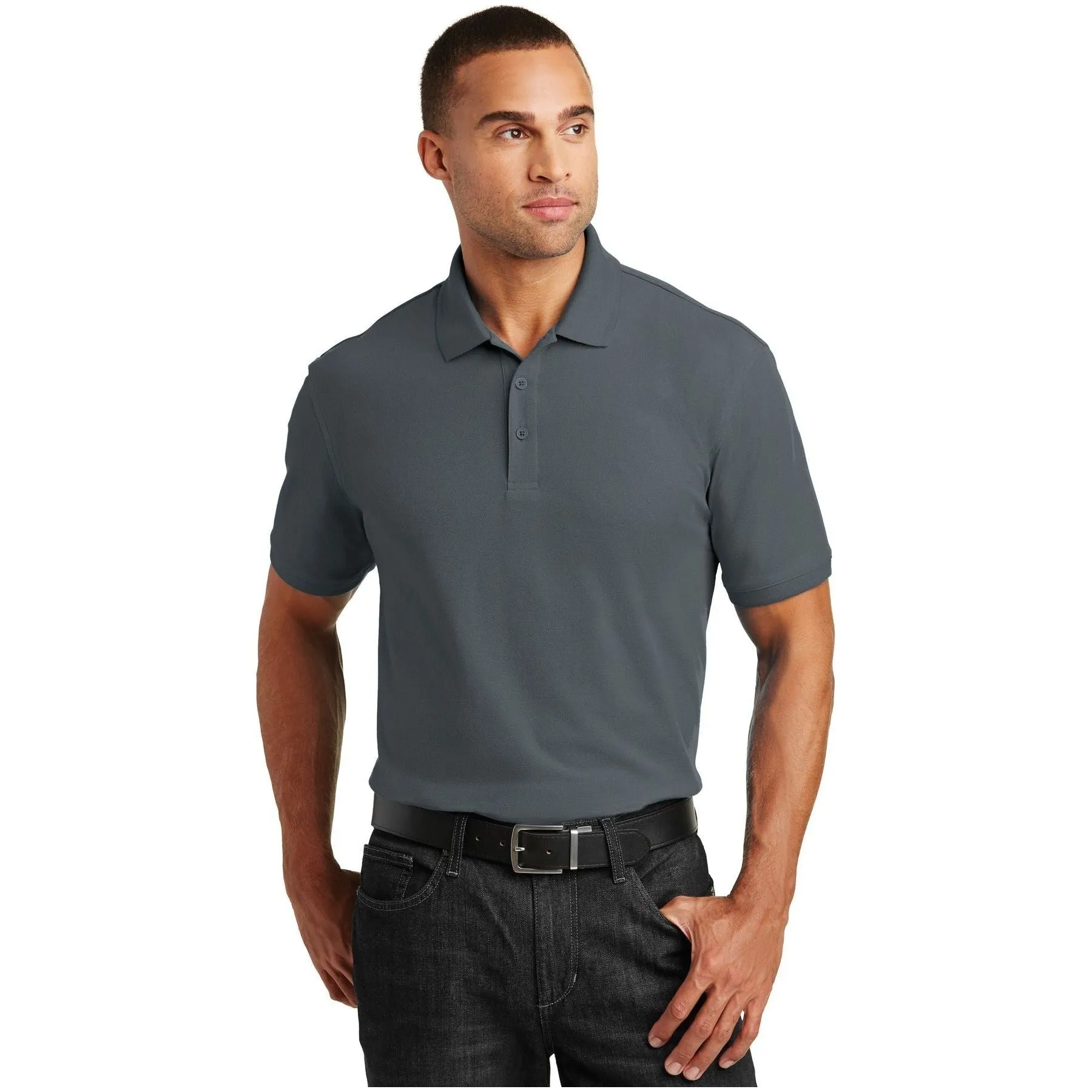 Port Authority ®  Core Classic Pique Polo. K100 - Bright Kelly Green - Port Authority K100