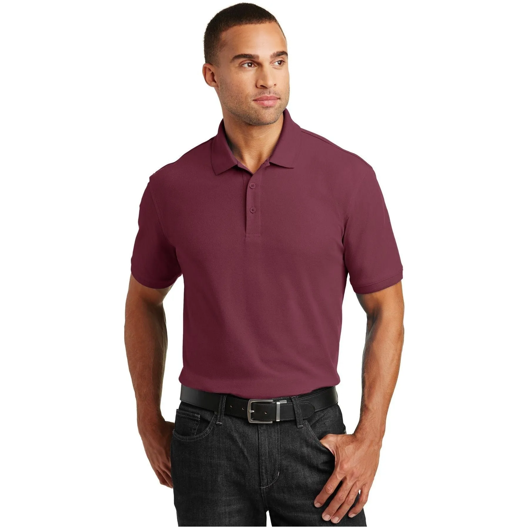 Port Authority ®  Core Classic Pique Polo. K100 - Bright Kelly Green - Port Authority K100