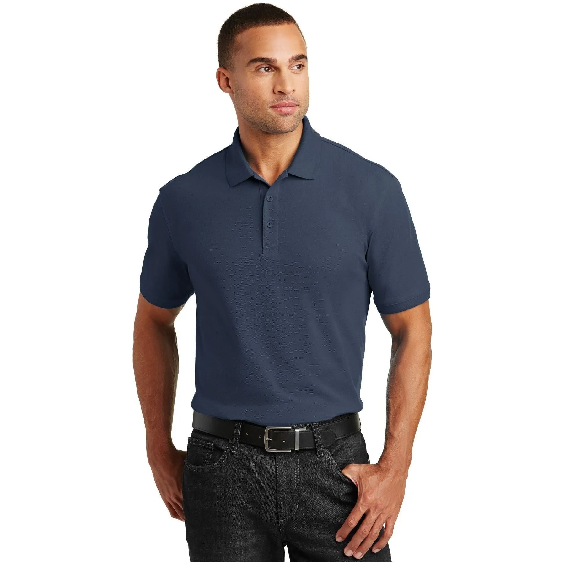 Port Authority ®  Core Classic Pique Polo. K100 - Bright Kelly Green - Port Authority K100