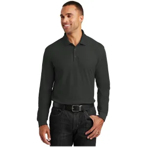 Port Authority ®  Long Sleeve Core Classic Pique Polo. K100LS - Port Authority K100LS