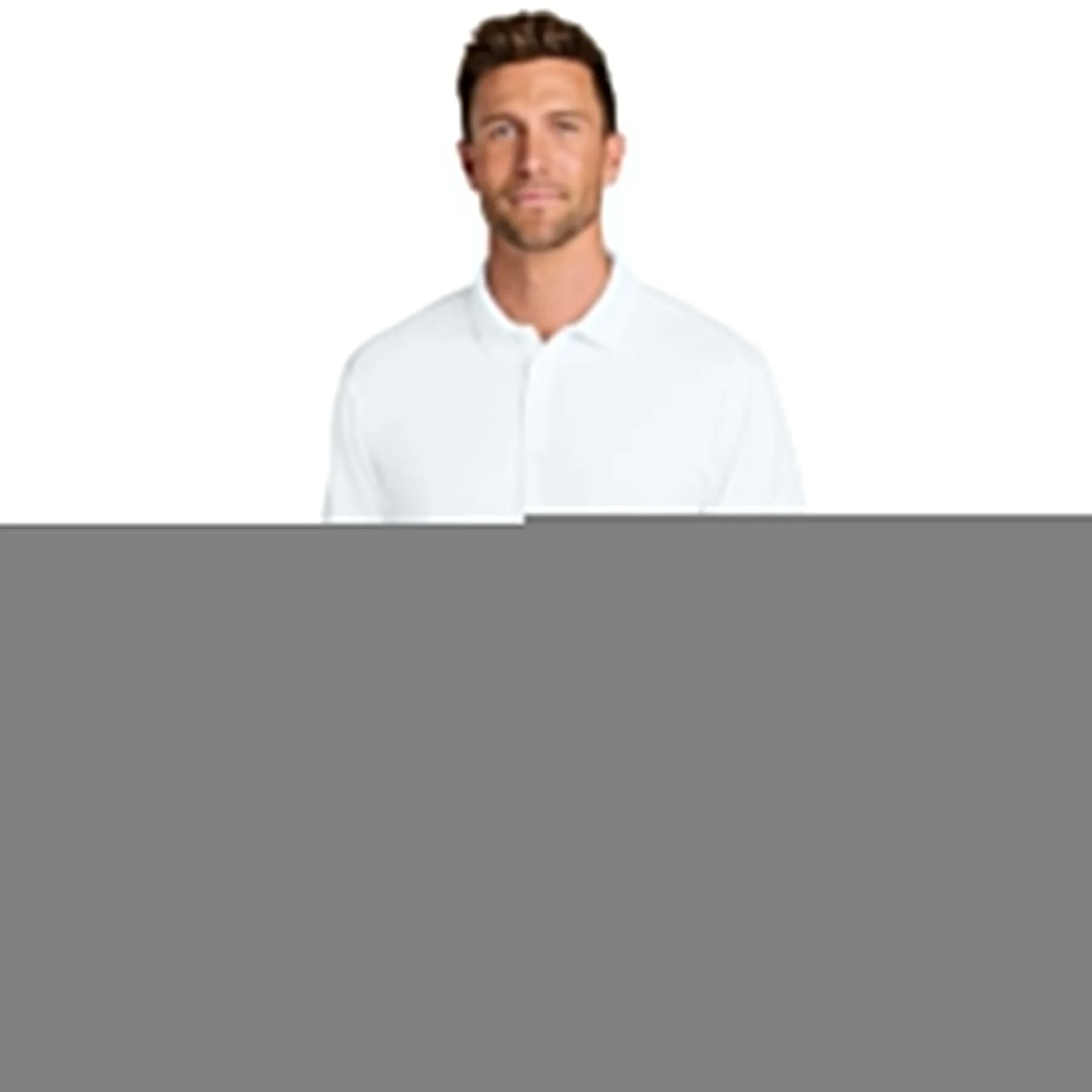 Port Authority ®  Wearever Performance Pique Polo K240 - White - Port Authority K240