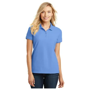 Port Authority ®  Women's Core Classic Pique Polo. L100 - Carolina Blue - Port Authority L100