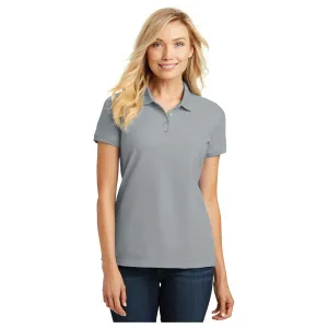 Port Authority ®  Women's Core Classic Pique Polo. L100 - Gusty Grey - Port Authority L100