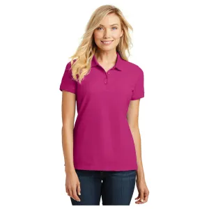 Port Authority ®  Women's Core Classic Pique Polo. L100 - Pink Azalea - Port Authority L100