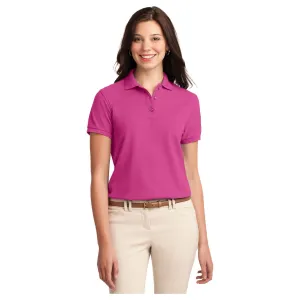 Port Authority ®  Women's Silk Touch™ Polo.  L500 - Tropical Pink - Port Authority L500
