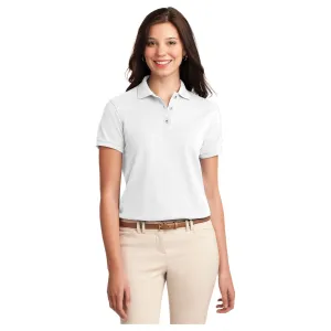 Port Authority ®  Women's Silk Touch™ Polo.  L500 - White - Port Authority L500
