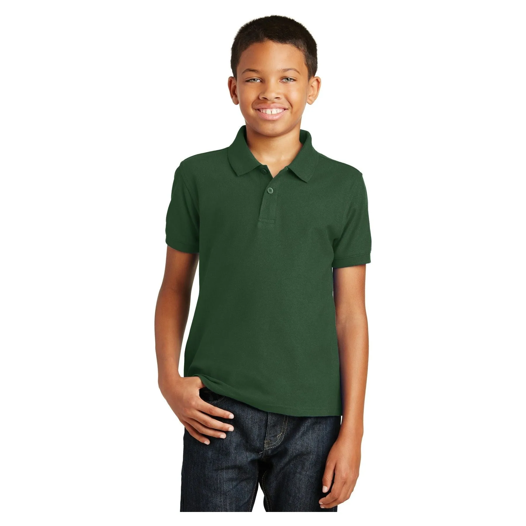 Port Authority ®  Youth Core Classic Pique Polo. Y100 - Port Authority Y100