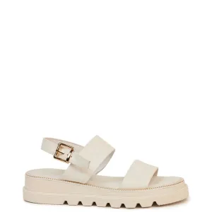 Portia Sandal | White Calf
