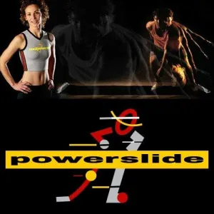 Powerslide Adjustable Slide Board : 6ft Slide Board Lateral Exercise Trainer (Medium Booties)