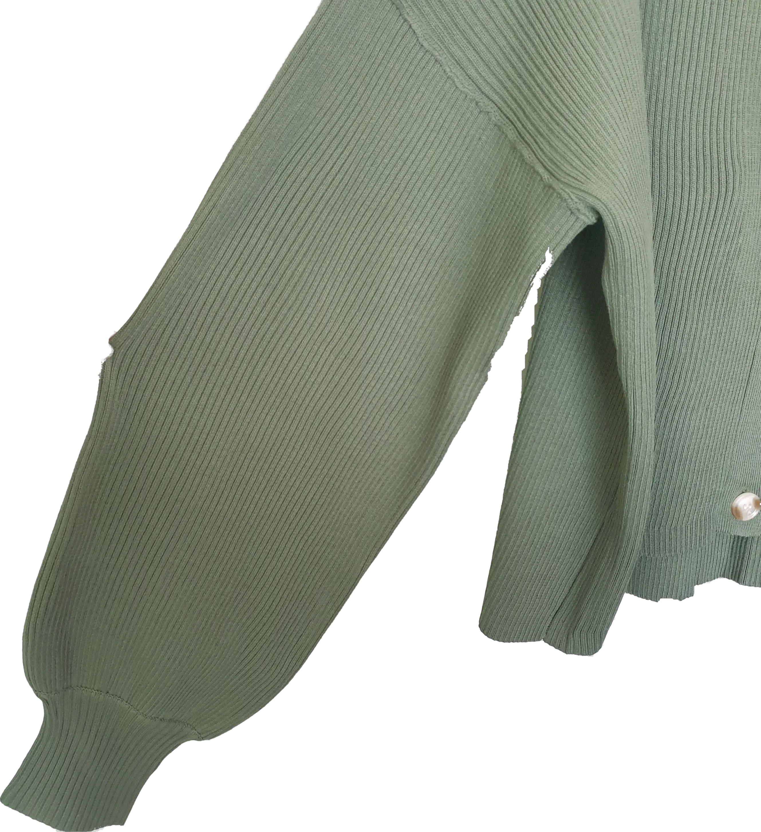 Priya Essential Ribbed Knit Cardi Minimalist Collective