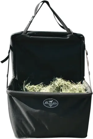 Professionals Choice 14X24X14 Equine Folding Combo Feeder Bag (Black)