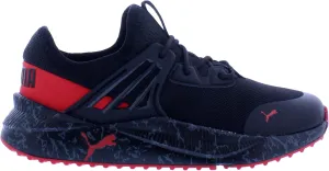 PUMA Pacer Future Marbleized AC PS Boys ToddlerYouth Sneaker M US Little Kid BlackHigh Risk RedCastlerockMarble