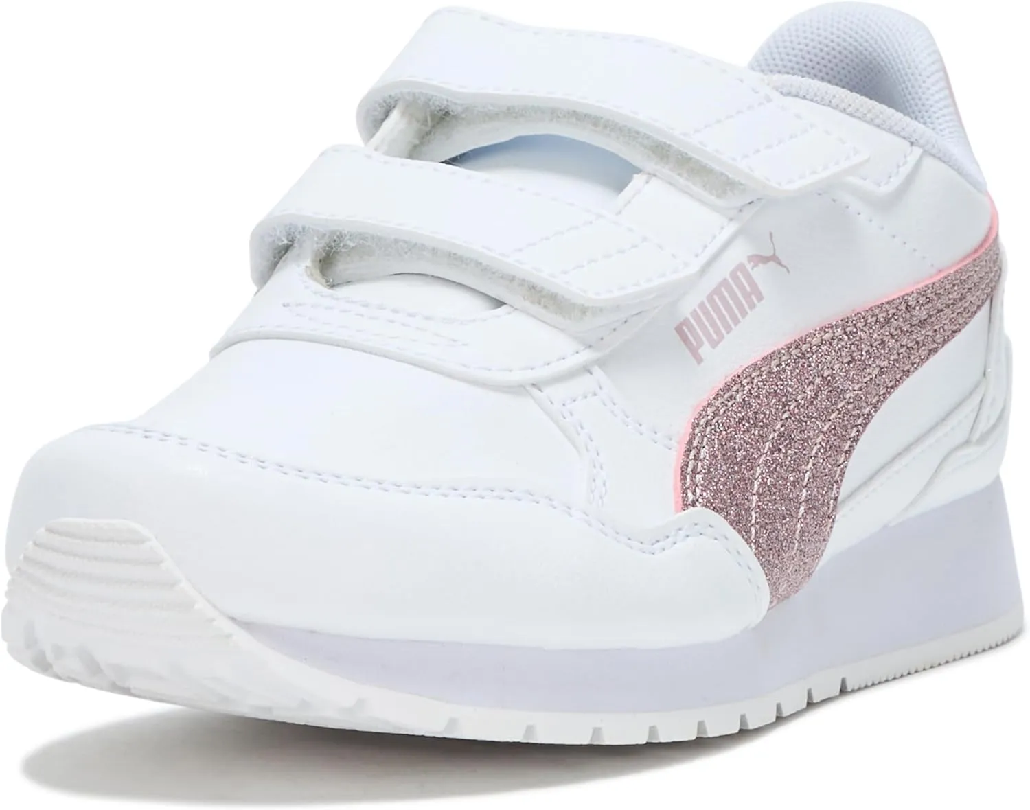 PUMA Unisex-Child St Runner Hook and Loop Sneaker