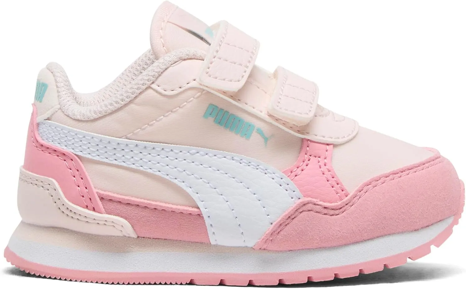PUMA Unisex-Child St Runner Hook and Loop Sneaker
