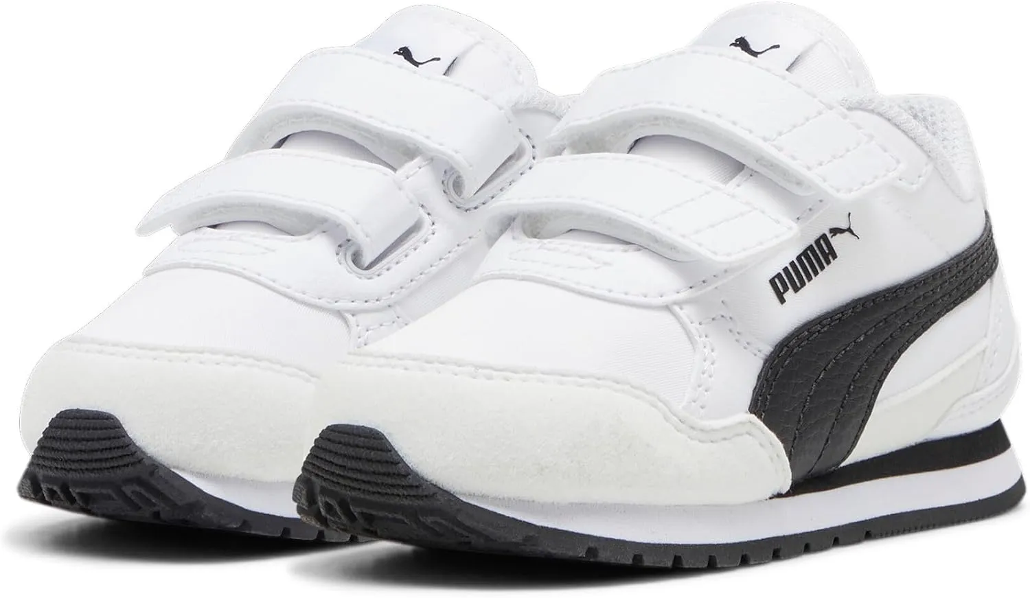 PUMA Unisex-Child St Runner Hook and Loop Sneaker