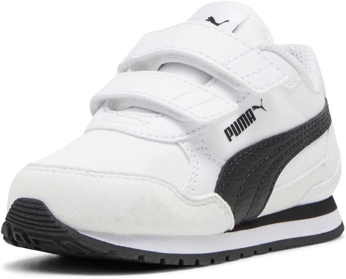 PUMA Unisex-Child St Runner Hook and Loop Sneaker