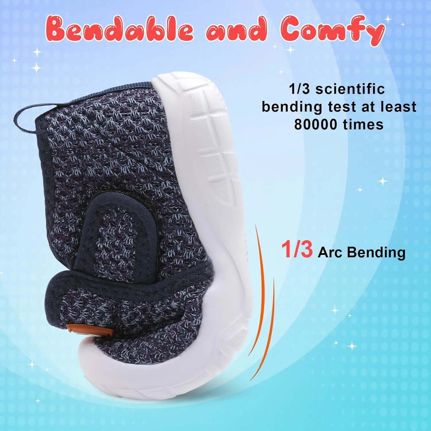 QFH Toddler Shoes Boys Girls Sneakers Comfy Barefoot Shoes Kids Adjustable Hook and Loop Walking Shoes Wide Toe Box Breathable Shoes