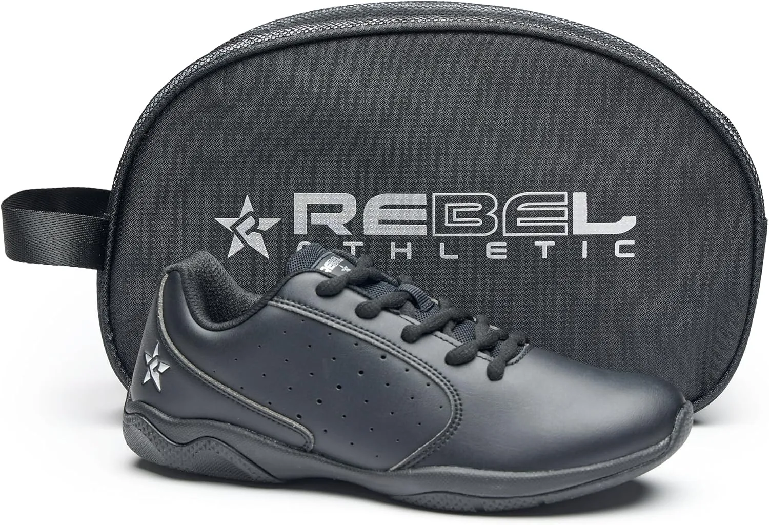 Rebel Athletic Rise Cheer Shoe, Blackout